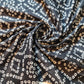 Black Rajasthani 100% Cotton Lawn Fabric Craft Quilting Patchwork Material By The Meter 44"