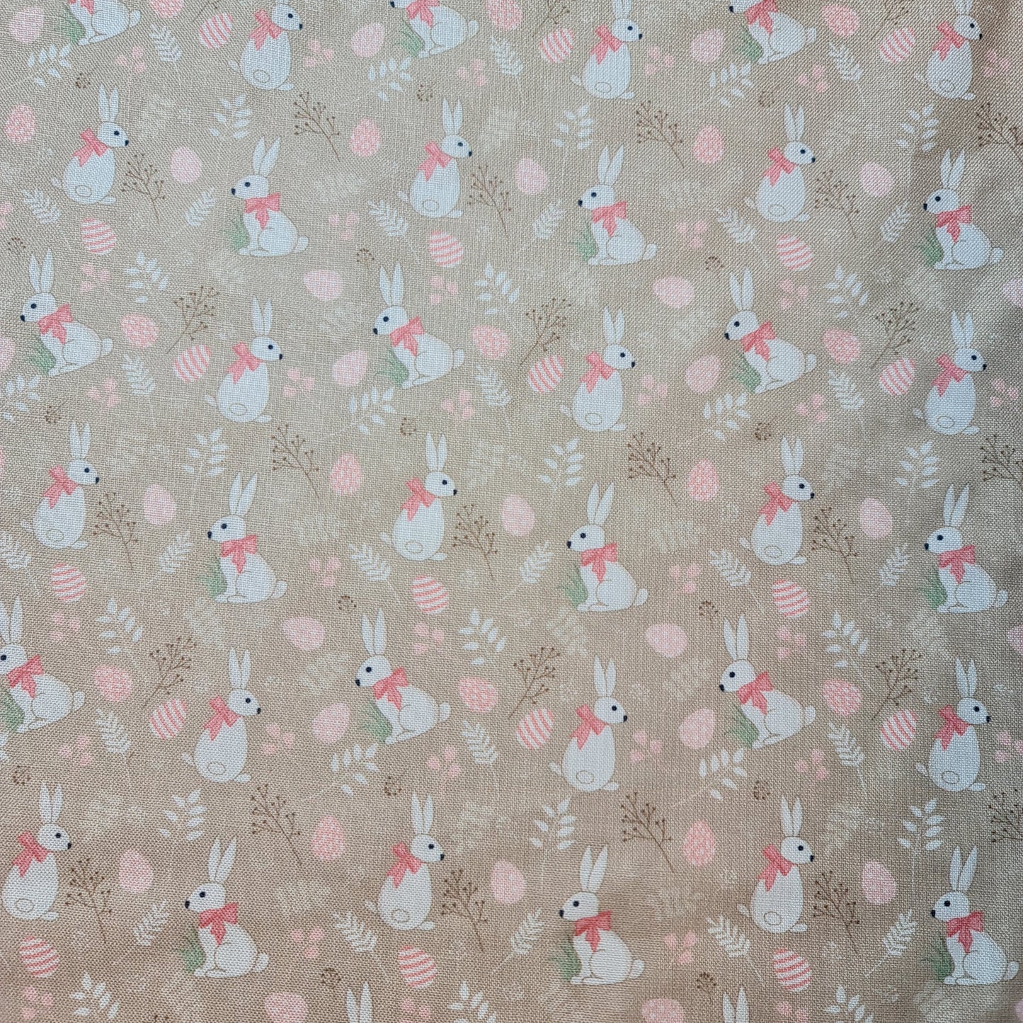 Easter Bunny Rabbit Print Polycotton Fabric 58" Dress Craft Quilting Costume Material By The Meter