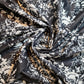 Black Roses 100% Cotton Lawn Fabric Craft Quilting Patchwork Material By Meter 44"