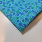 Blue Floral 100% Cotton Vintage Material Novelty Floral Dress Craft Quilting Fabric 44" By The Meter
