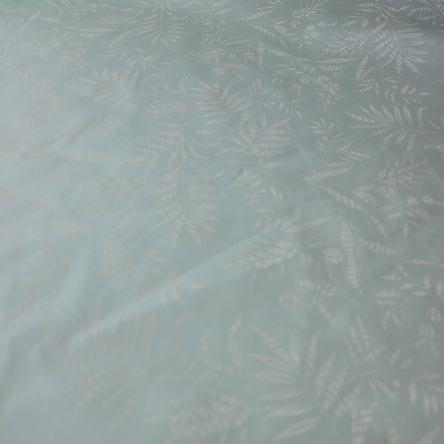 Mint Floral 100% Cotton Vintage Material Novelty Floral Dress Craft Quilting Fabric 44" By The Meter