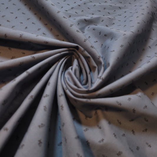 Blaugrünes Blumenmuster, 100 % Baumwolle, Vintage-Material, neuartiger Blumenstoff für Kleider, Bastelarbeiten, Quiltstoff, 111,8 cm