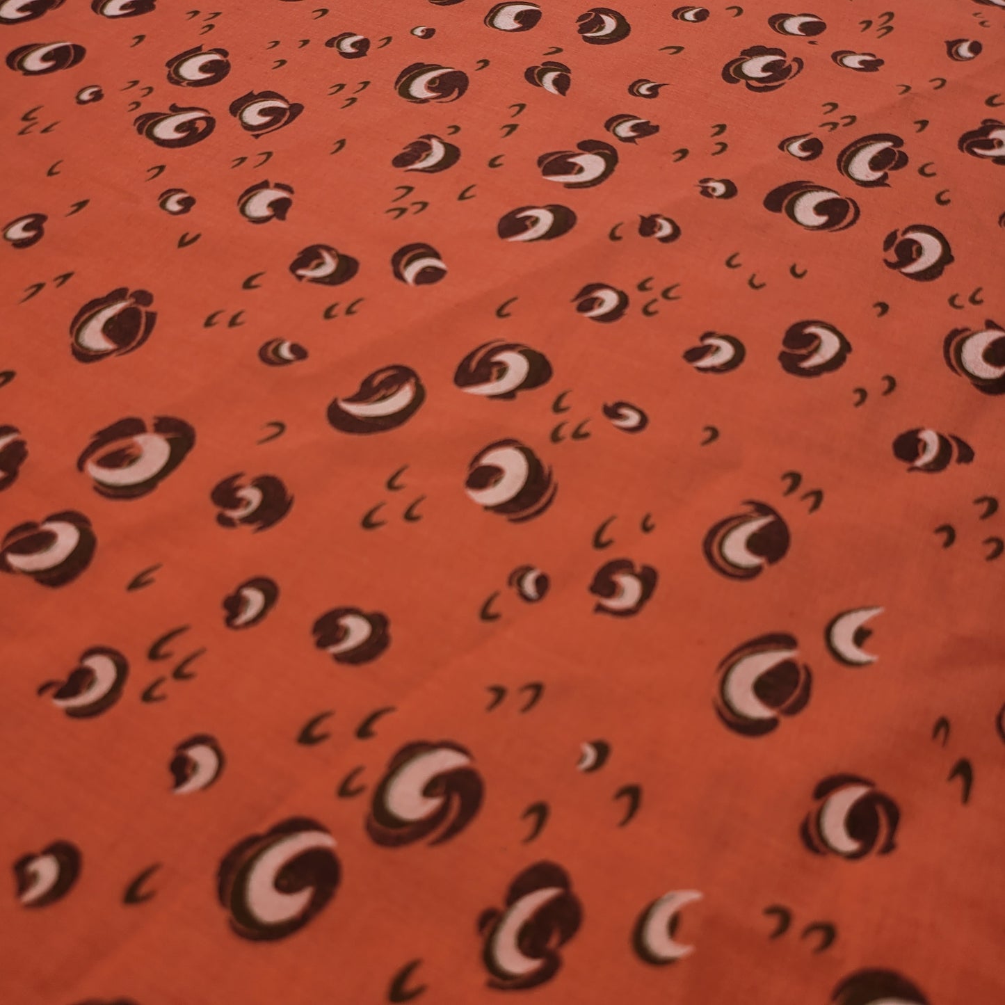 Blaugrünes Blumenmuster, 100 % Baumwolle, Vintage-Material, neuartiger Blumenstoff für Kleider, Bastelarbeiten, Quiltstoff, 111,8 cm