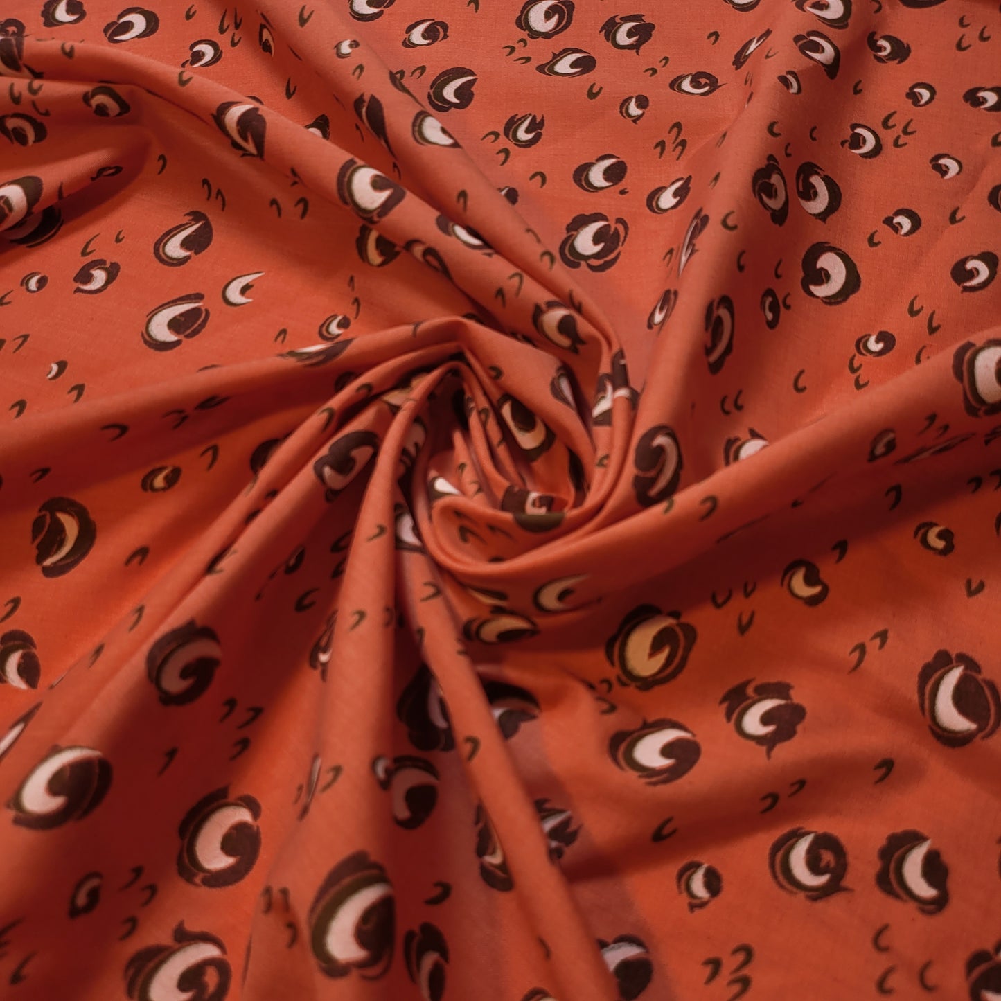 Blaugrünes Blumenmuster, 100 % Baumwolle, Vintage-Material, neuartiger Blumenstoff für Kleider, Bastelarbeiten, Quiltstoff, 111,8 cm