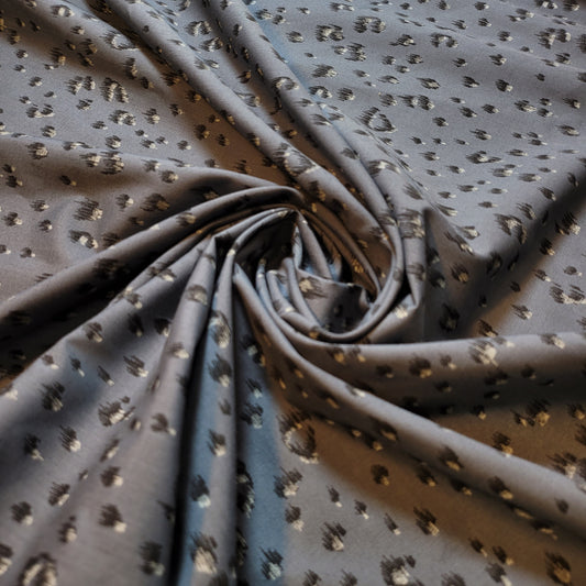 Blaugrünes Blumenmuster, 100 % Baumwolle, Vintage-Material, neuartiger Blumenstoff für Kleider, Bastelarbeiten, Quiltstoff, 111,8 cm