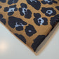 Leopard Print Jersey Fabric – Soft Stretch Knit in Classic Animal Print 58" By The Meter