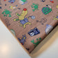 Cartoon Animal & Nautical Cotton Baby Fabric – 58" Wide (Sold by the Meter)