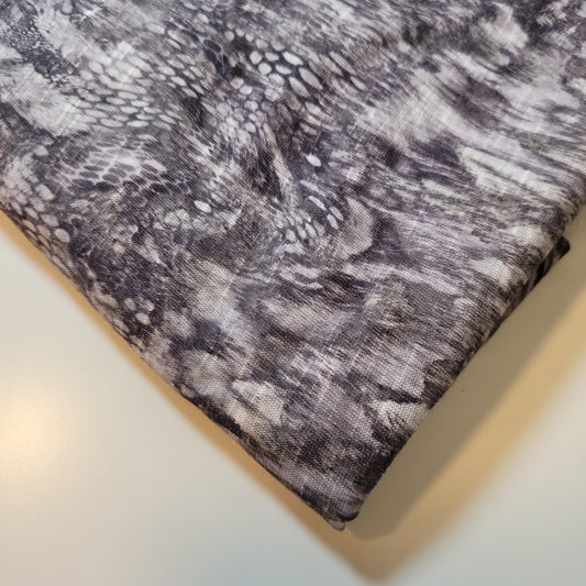 Abstract Animal Print Cotton Jersey Fabric – Neutral Grey Tones, 58" Wide (Sold by the Meter)