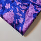 Purple Splash Print Crush Velour Velvet Fabric 58" Wide – By the Meter, Dress, Upholstery & Craft Material