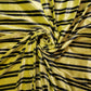 Neon Striped Crush Velour Velvet Fabric 58" Wide – By the Meter, Dress, Upholstery & Craft Material