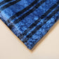 Blue Striped Crush Velour Velvet Fabric 58" Wide – By the Meter, Dress, Upholstery & Craft Material (Copy)