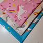 6 Stück Polycotton Polka Dot Craft 50x50cm Fat Quarters Material Patchwork, Quiltstoff
