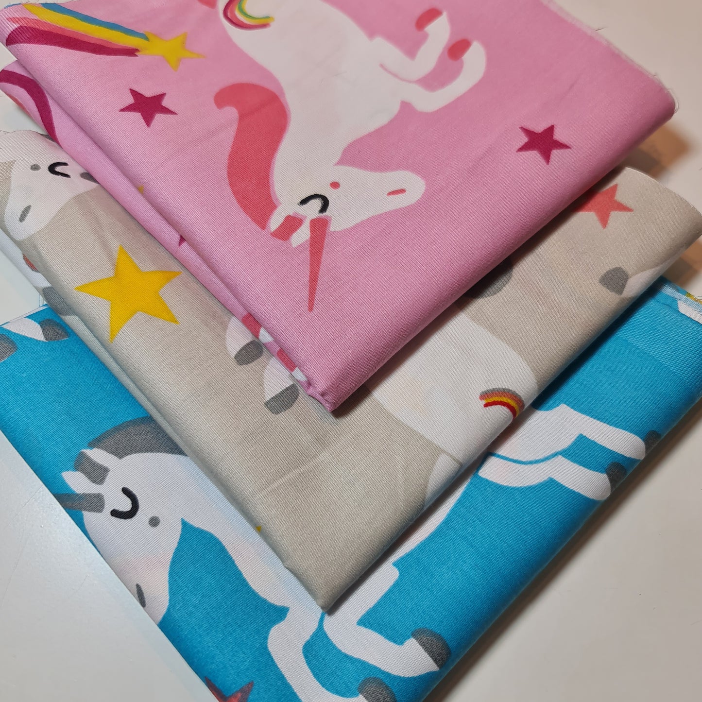 6 Stück Polycotton Polka Dot Craft 50x50cm Fat Quarters Material Patchwork, Quiltstoff