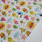 Deliciously Sweet 100% Cotton Fabric: Treats, Fruits & Macarons - 44” Wide for Quilting  (Summer Beach Fruits)