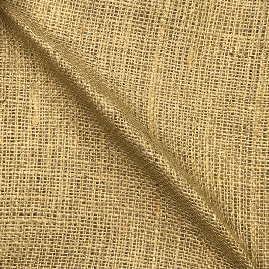Hessian Natural Fine Jute Fabric | 40" (102cm) Wide Sack Cloth, Art, Craft & Multi-Purpose Material – Sold by the Metre