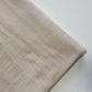 Beige Double Gauze 100% Cotton Fabric Dress Double Cloth Muslin Material Meter 58"