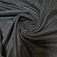 Black Shimmer Moonlight Shiny Stretch Glitter Nylon Backdrop Stardust Fabric 58" By The Meter