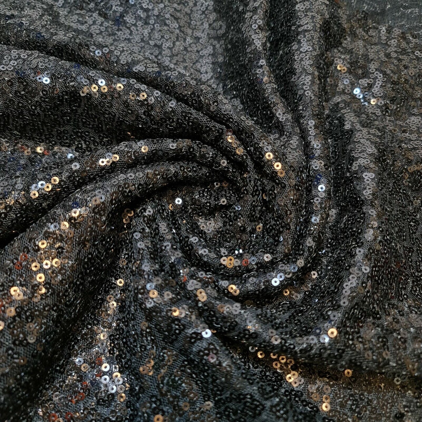 Paillettenstoff, glitzernd, glänzend, glitzernd, für Kleider, Bastelarbeiten, Tischdecken, 127 cm (Babyrosa)