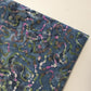 Vibrant Artisan 100% Cotton Batik Fabric: Hand-Dyed Multicolour Patchwork - 44” Wide for Crafts (Blue)