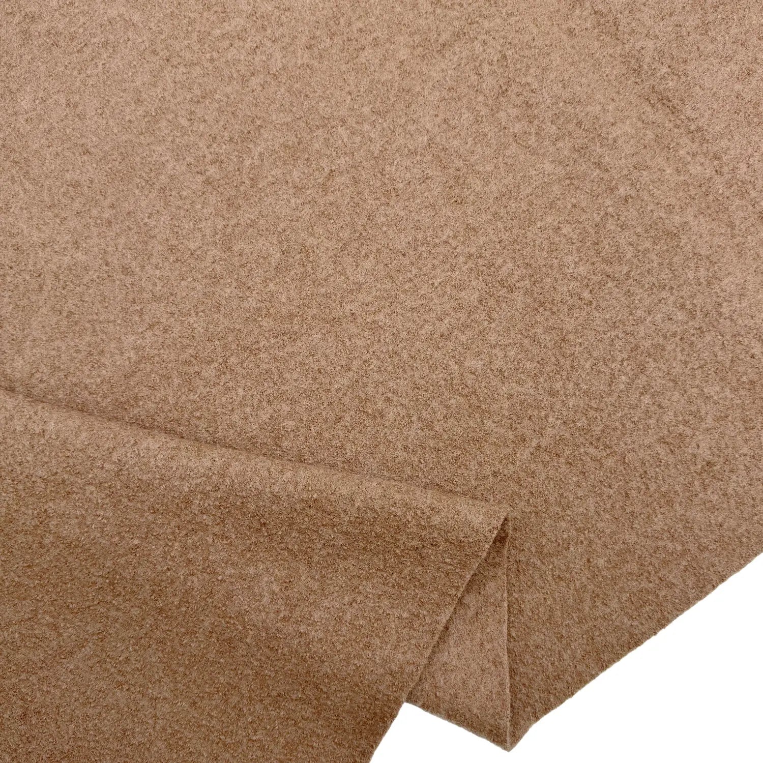 100% Boiled Wool Fabric | Heavyweight 380gsm 56" (142cm) Wide Plain Wool Dressmaking & Craft Material â€“ Sold by the Meter