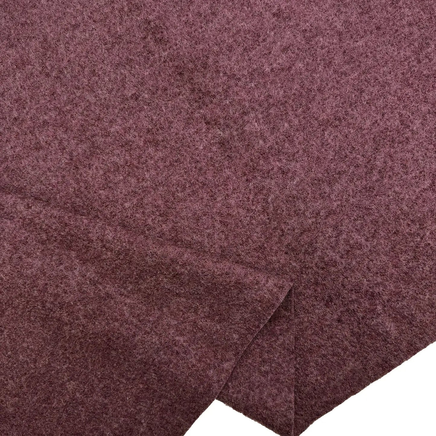 100% Boiled Wool Fabric | Heavyweight 380gsm 56" (142cm) Wide Plain Wool Dressmaking & Craft Material â€“ Sold by the Meter
