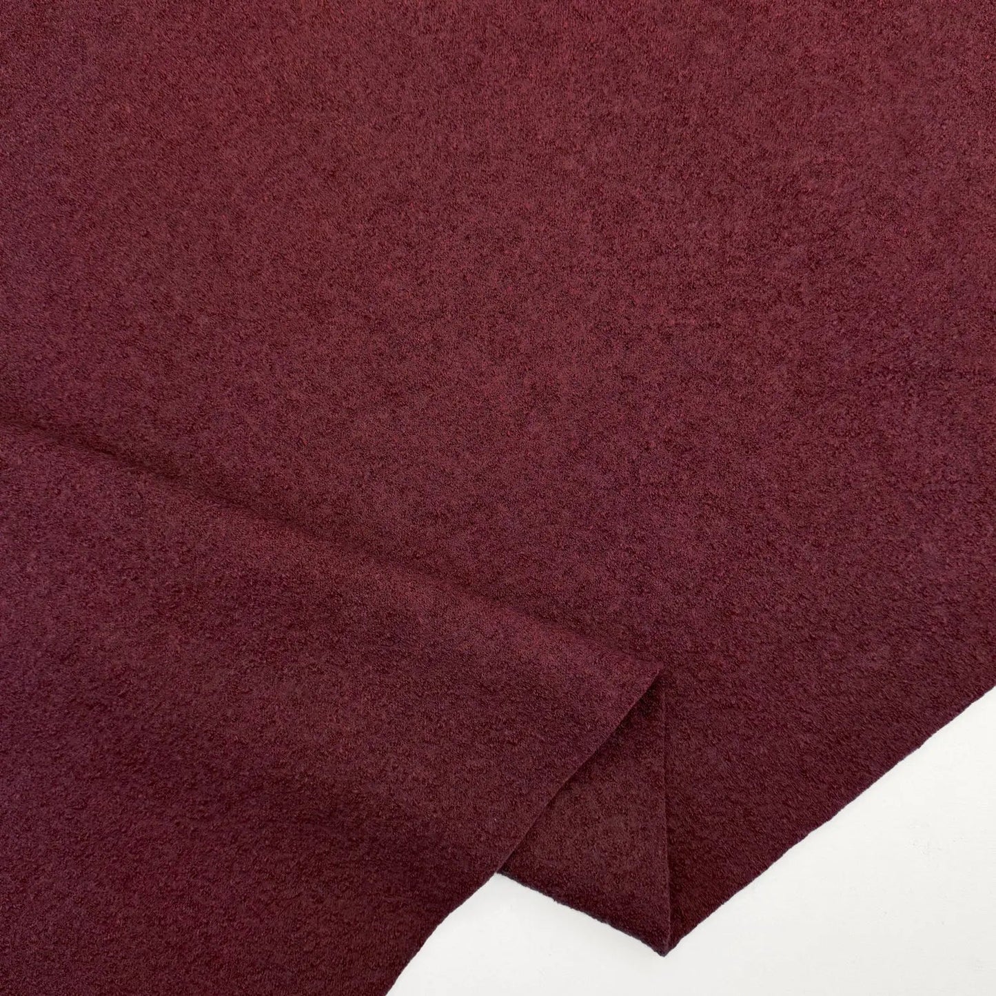 100% Boiled Wool Fabric | Heavyweight 380gsm 56" (142cm) Wide Plain Wool Dressmaking & Craft Material â€“ Sold by the Meter