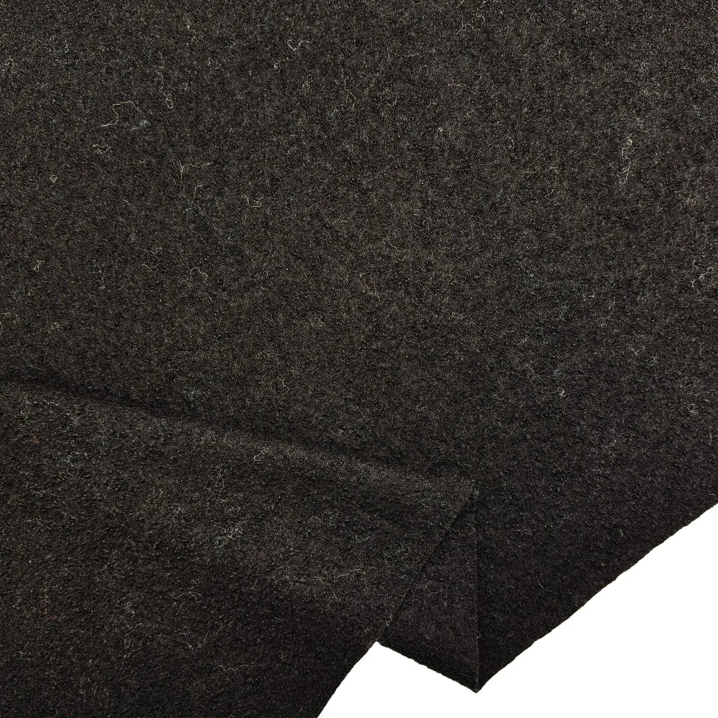 100% Boiled Wool Fabric | Heavyweight 380gsm 56" (142cm) Wide Plain Wool Dressmaking & Craft Material â€“ Sold by the Meter
