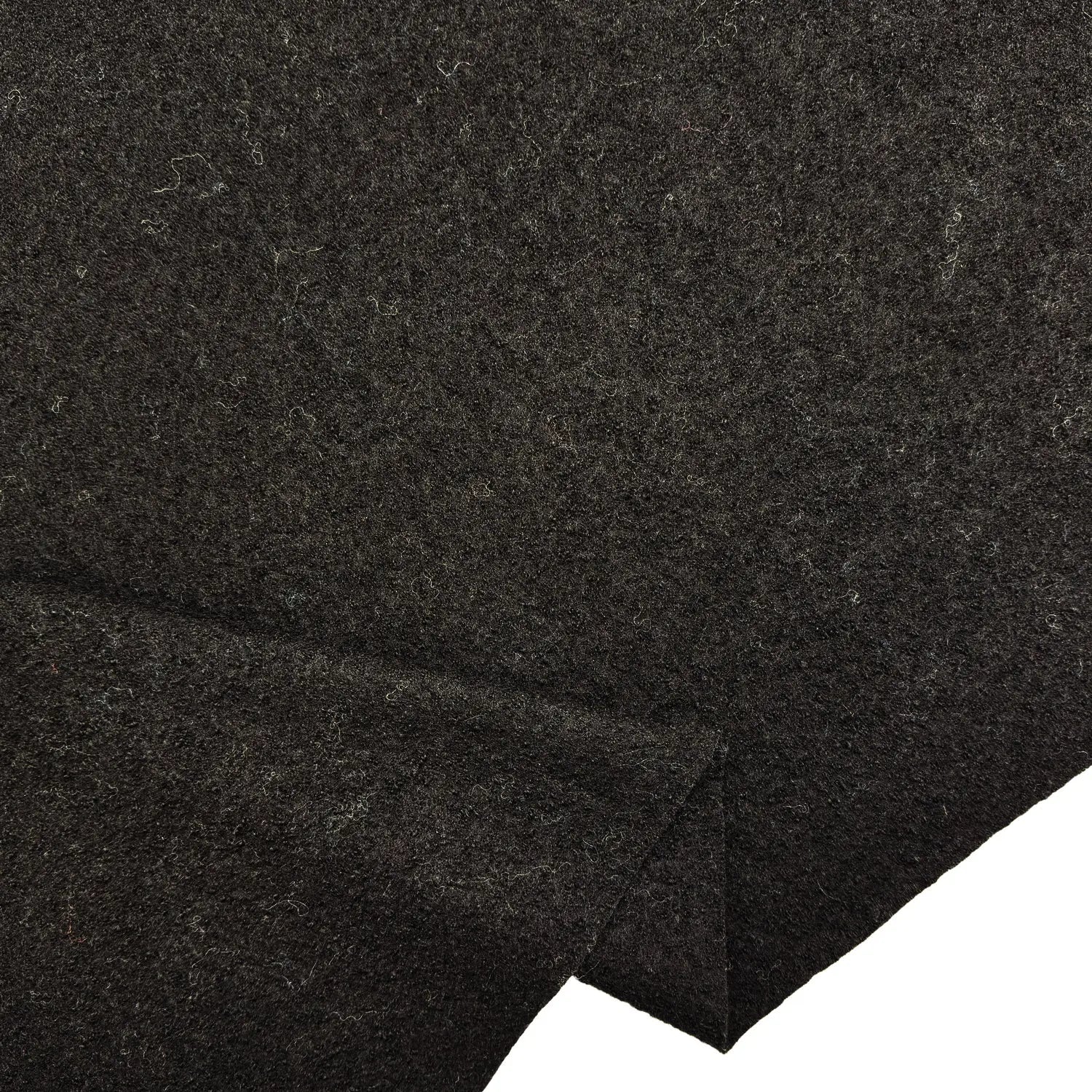 100% Boiled Wool Fabric | Heavyweight 380gsm 56" (142cm) Wide Plain Wool Dressmaking & Craft Material â€“ Sold by the Meter