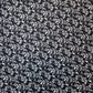 Soft 100% Cotton Floral Fabric for Kids’ Sewing and Quilting – 44" Wide, Perfect for Dresses and Crafts (Black Floral Bird)