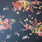Black Floral Jersey Dress Craft Costume Material 58" By The Meter