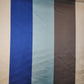 * Clearance * Geometric Stripes & Tartan Chenille Tapestry-Inspired Medium to Heavyweight Curtain & Upholstery Fabrics – 58" Wide",  Sold by the Meter (Blue Beige Brown Thick Stripe)