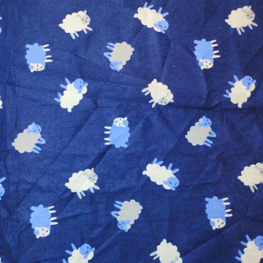 44" Bedruckter hochwertiger weicher Flanellstoff aus 100 % Baumwolle mit Ring-/Herz-/Geldbörsen-/Musik-Aufdruck