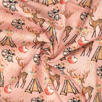 Digital Printed 100% Cotton Fabric | 150gsm 55" (140cm) Wide OEKO-TEX® Standard 100 Certified – Sold by the Meter