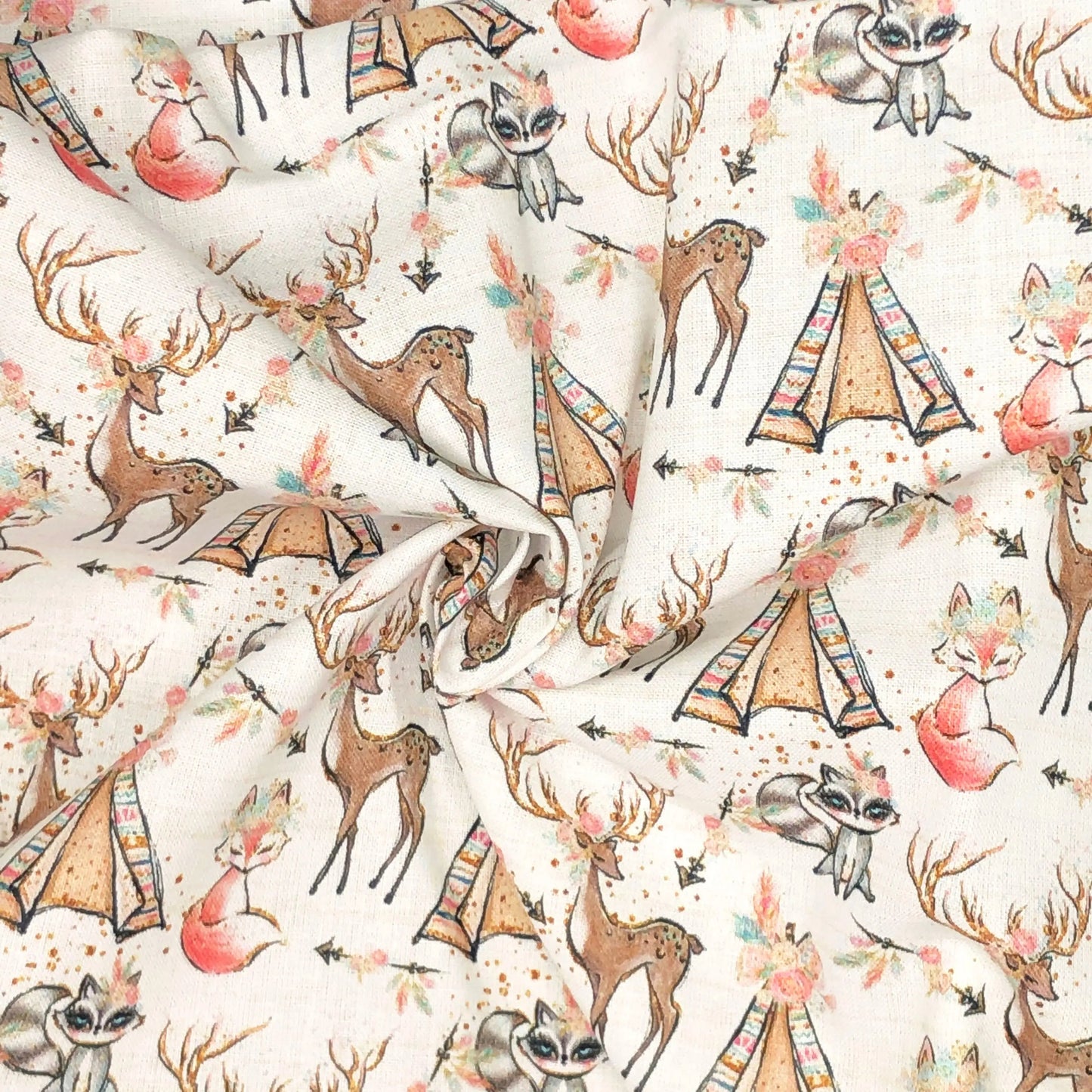Digital Printed 100% Cotton Fabric | 150gsm 55" (140cm) Wide OEKO-TEXÂ® Standard 100 Certified â€“ Sold by the Meter