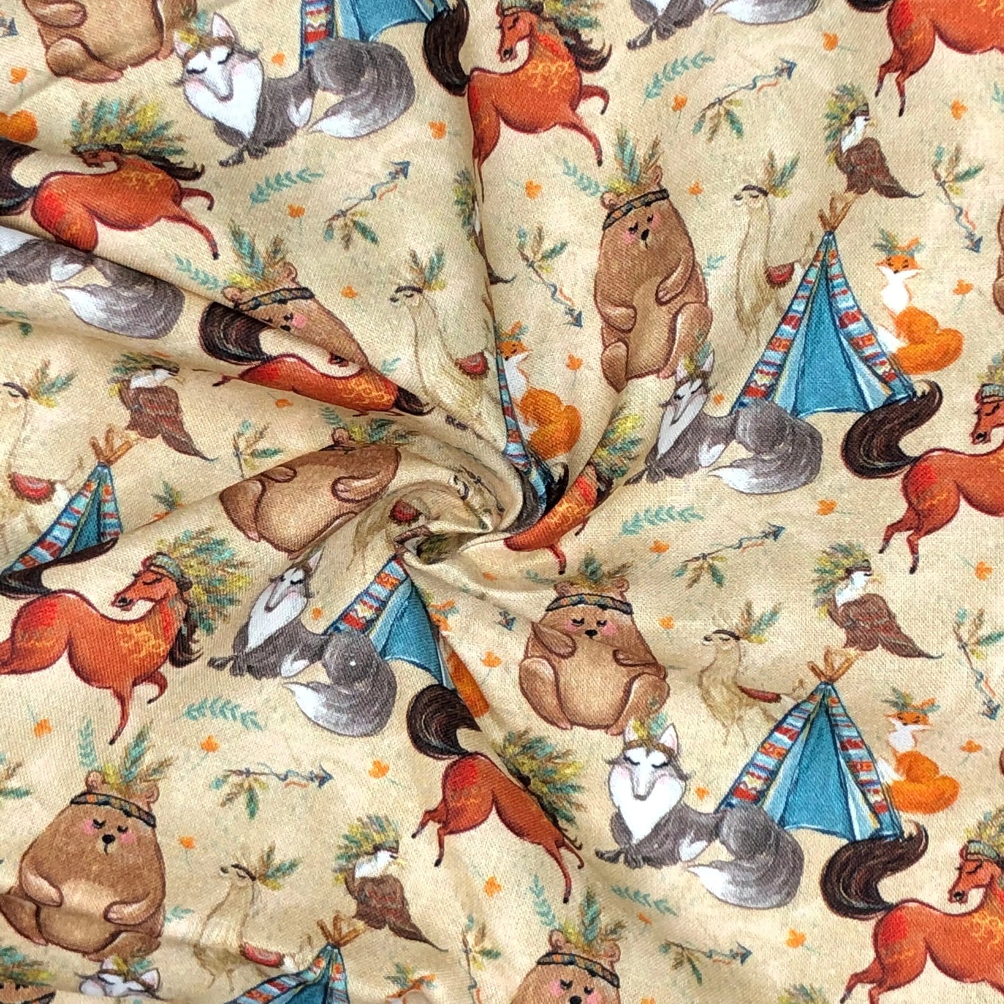 Digital Printed 100% Cotton Fabric | 150gsm 55" (140cm) Wide OEKO-TEXÂ® Standard 100 Certified â€“ Sold by the Meter