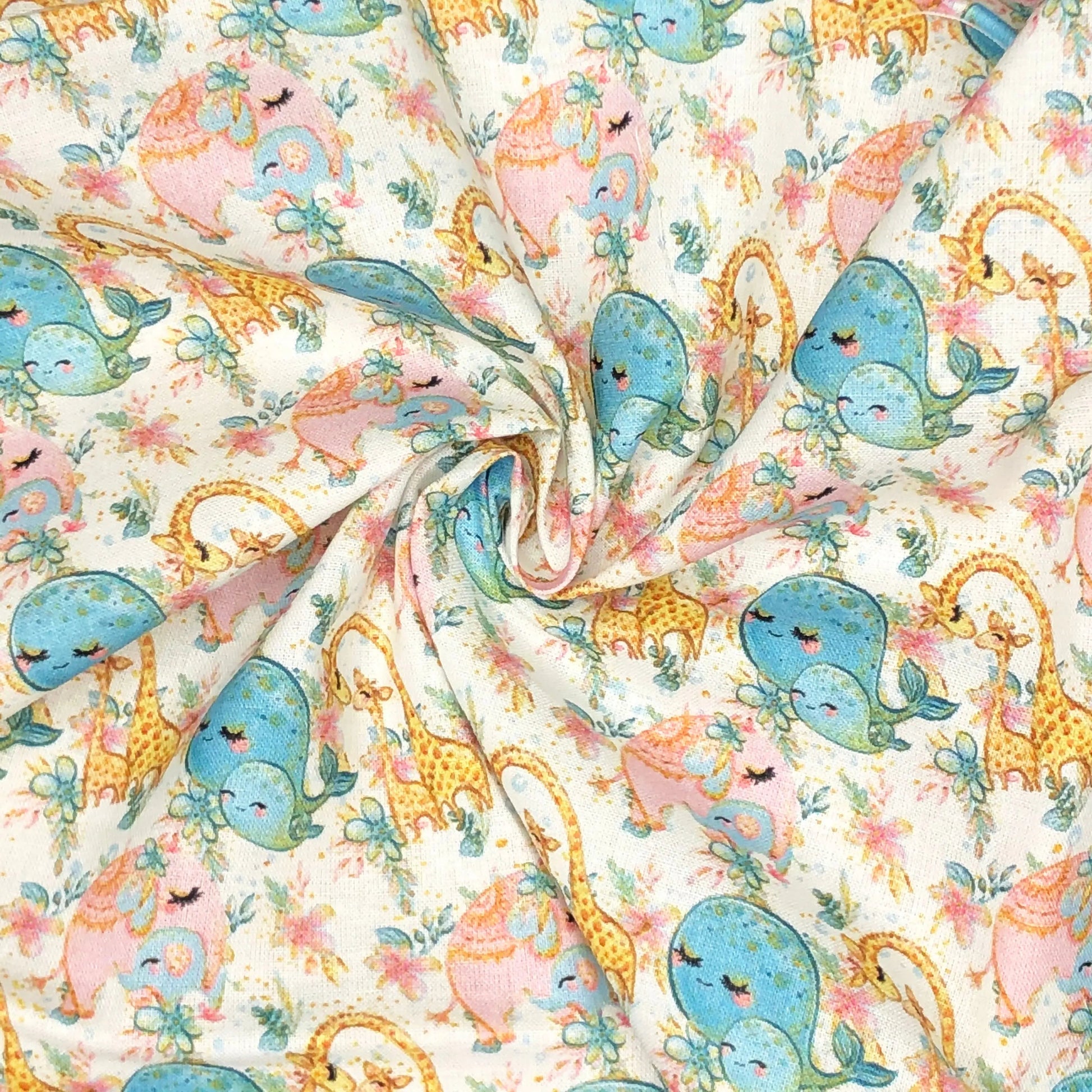 Digital Printed 100% Cotton Fabric | 150gsm 55" (140cm) Wide OEKO-TEXÂ® Standard 100 Certified â€“ Sold by the Meter