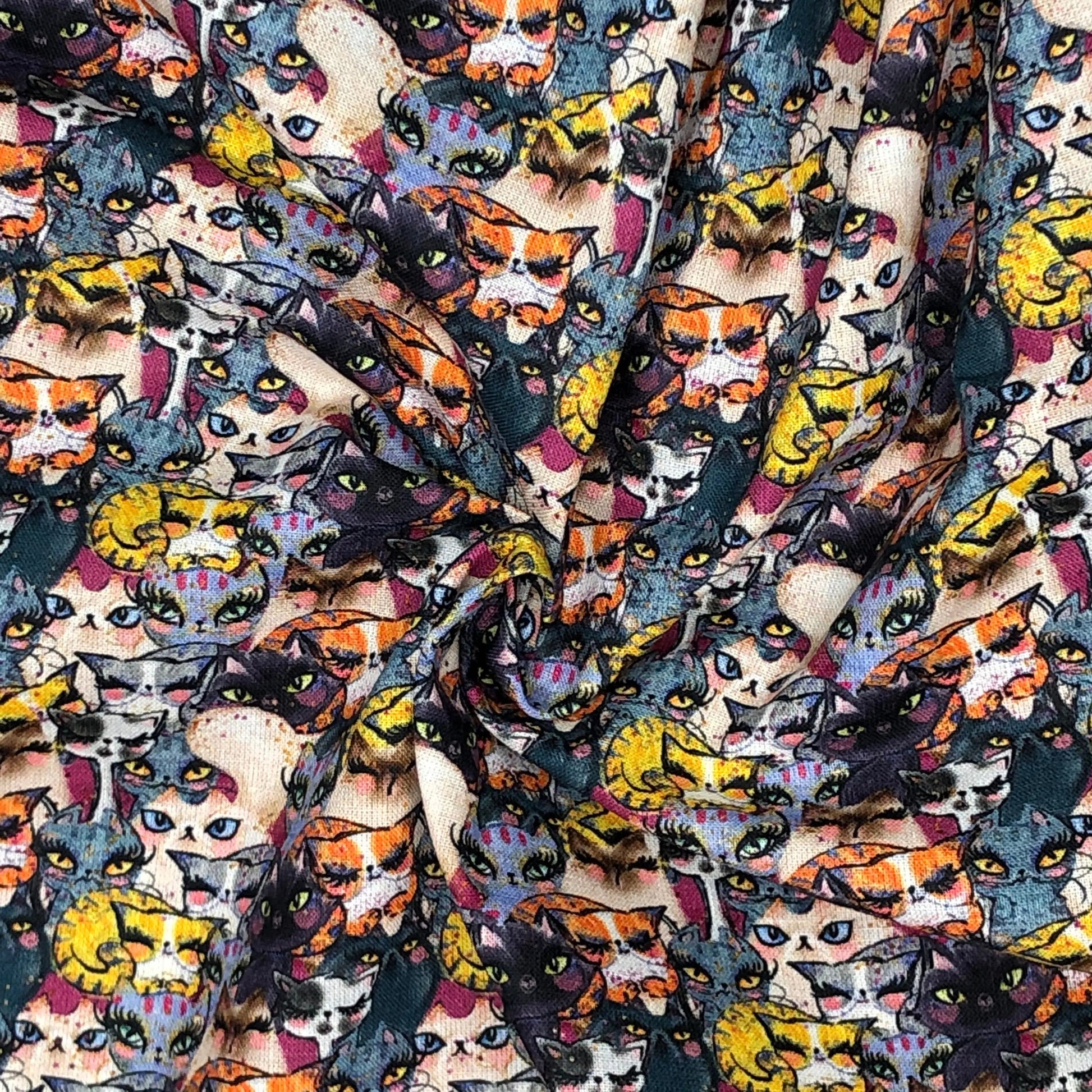 Digital Printed 100% Cotton Fabric | 150gsm 55" (140cm) Wide OEKO-TEXÂ® Standard 100 Certified â€“ Sold by the Meter