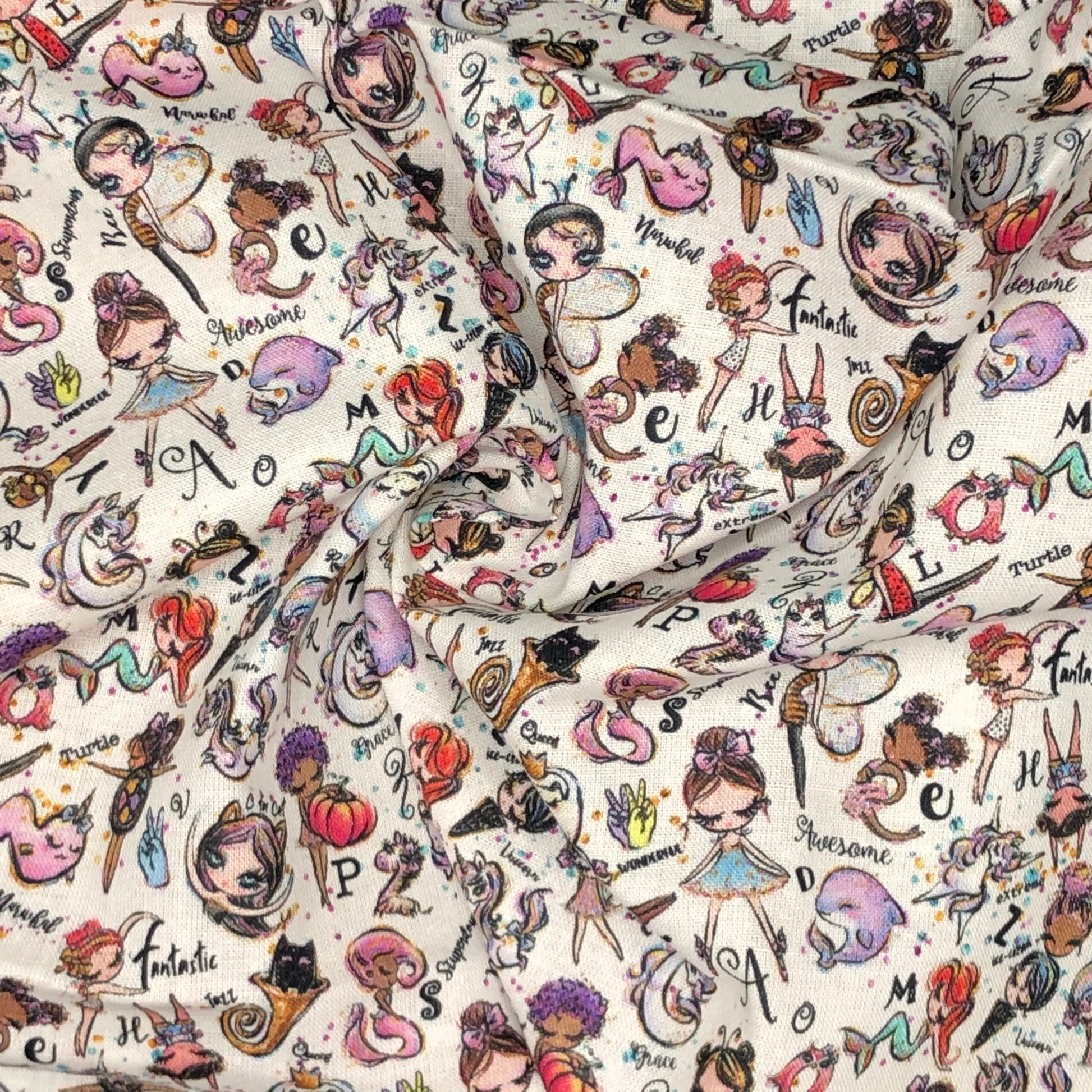 Digital Printed 100% Cotton Fabric | 150gsm 55" (140cm) Wide OEKO-TEXÂ® Standard 100 Certified â€“ Sold by the Meter