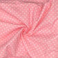 Polka Dot & Sweet Pea Dot Digital Printed 100% Cotton Fabric on Coloured Bases | 150gsm 55" (140cm) Wide | OEKO-TEX® Standard 100 Certified – Sold by the Metre