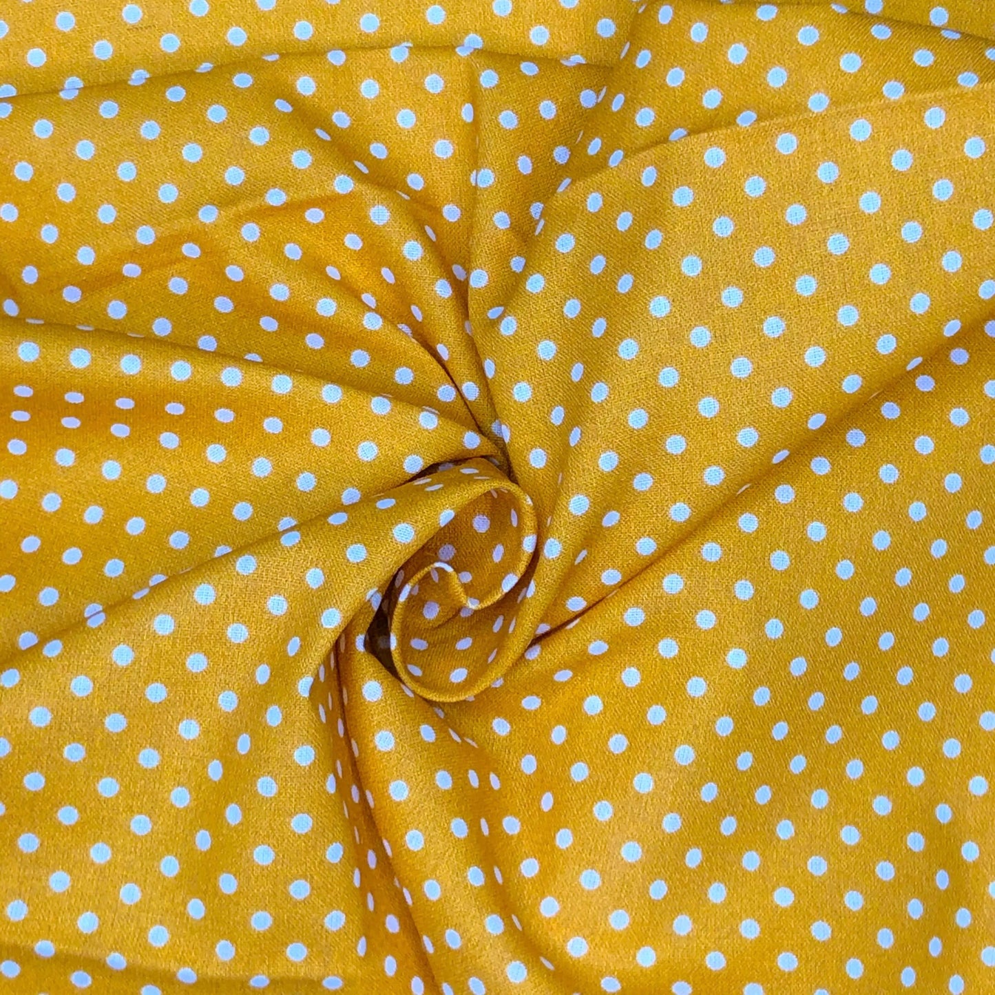 Polka Dot & Sweet Pea Dot Digital Printed 100% Cotton Fabric on Coloured Bases | 150gsm 55" (140cm) Wide | OEKO-TEX® Standard 100 Certified – Sold by the Metre