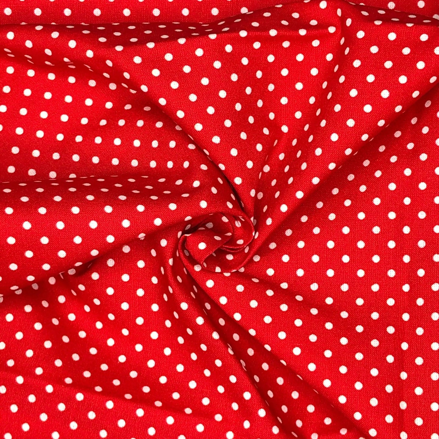 Polka Dot & Sweet Pea Dot Digital Printed 100% Cotton Fabric on Coloured Bases | 150gsm 55" (140cm) Wide | OEKO-TEXÂ® Standard 100 Certified â€“ Sold by the Metre