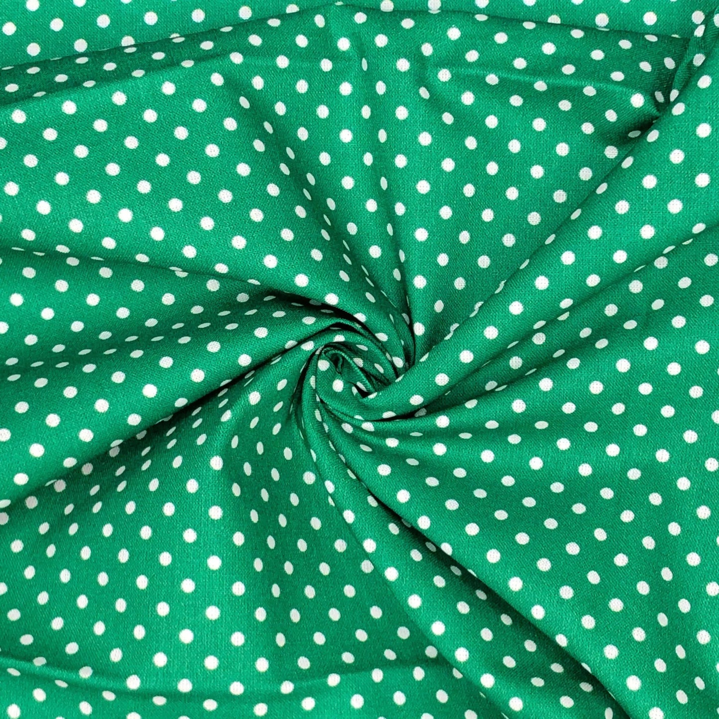 Polka Dot & Sweet Pea Dot Digital Printed 100% Cotton Fabric on Coloured Bases | 150gsm 55" (140cm) Wide | OEKO-TEXÂ® Standard 100 Certified â€“ Sold by the Metre