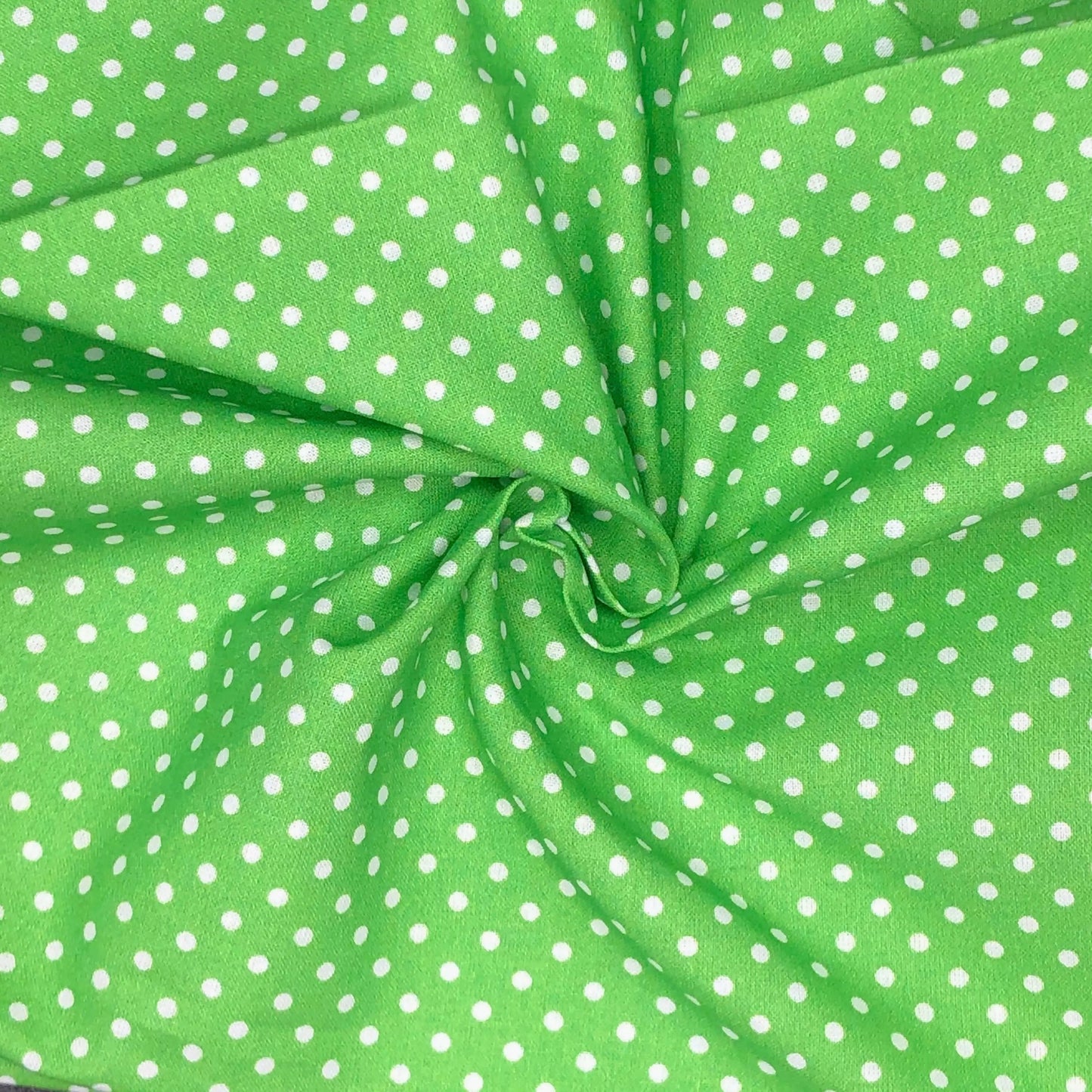 Polka Dot & Sweet Pea Dot Digital Printed 100% Cotton Fabric on Coloured Bases | 150gsm 55" (140cm) Wide | OEKO-TEX® Standard 100 Certified – Sold by the Metre