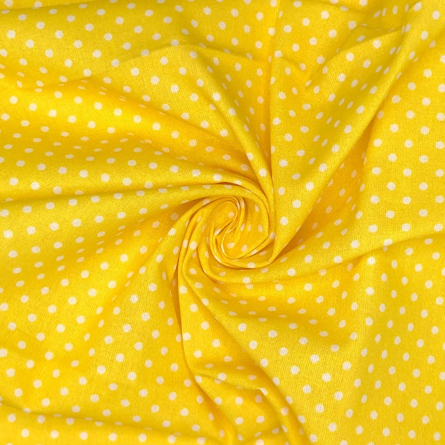 Polka Dot & Sweet Pea Dot Digital Printed 100% Cotton Fabric on Coloured Bases | 150gsm 55" (140cm) Wide | OEKO-TEXÂ® Standard 100 Certified â€“ Sold by the Metre