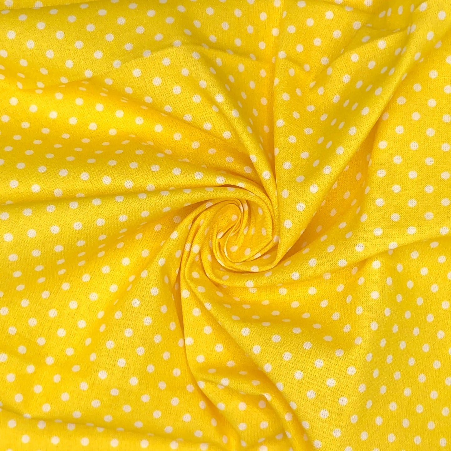 Polka Dot & Sweet Pea Dot Digital Printed 100% Cotton Fabric on Coloured Bases | 150gsm 55" (140cm) Wide | OEKO-TEX® Standard 100 Certified – Sold by the Metre