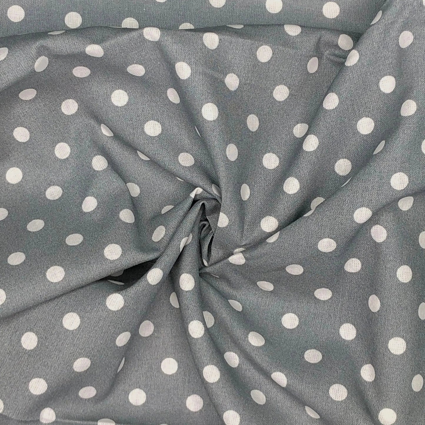 Polka Dot & Sweet Pea Dot Digital Printed 100% Cotton Fabric on Coloured Bases | 150gsm 55" (140cm) Wide | OEKO-TEXÂ® Standard 100 Certified â€“ Sold by the Metre