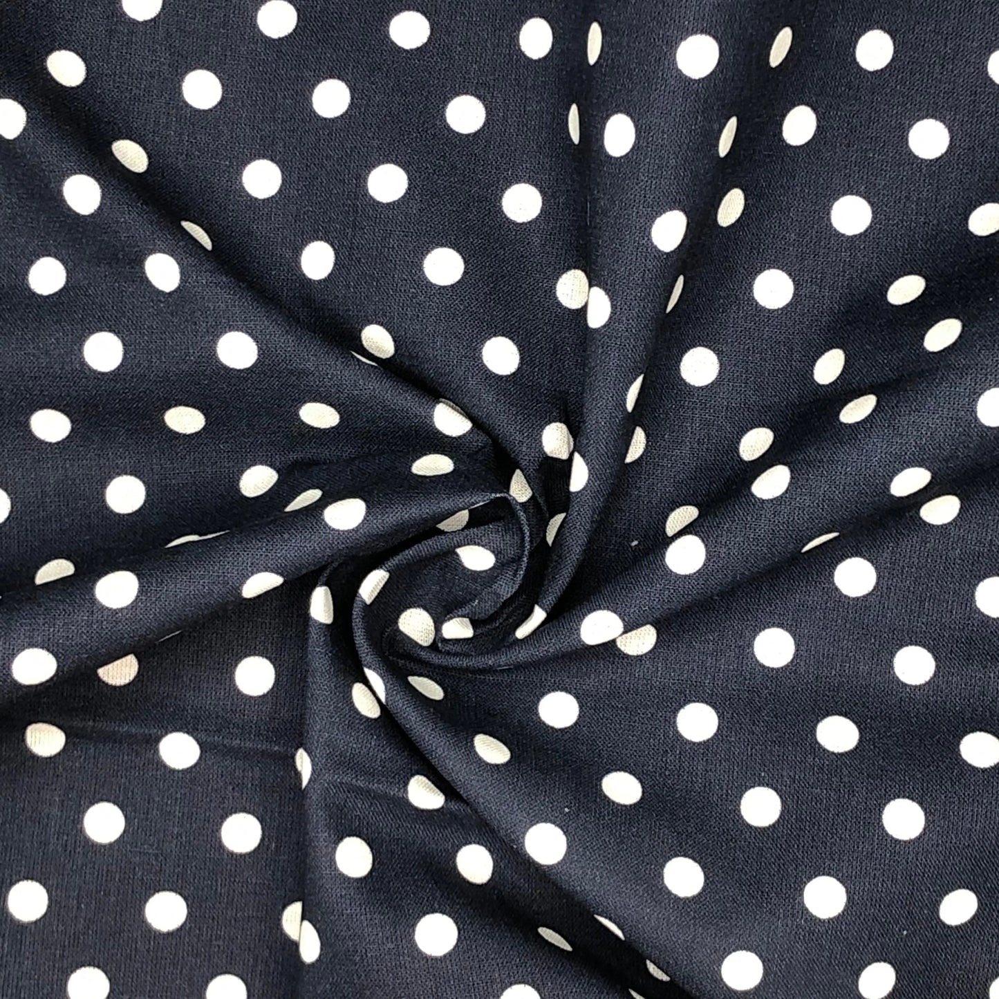 Polka Dot & Sweet Pea Dot Digital Printed 100% Cotton Fabric on Coloured Bases | 150gsm 55" (140cm) Wide | OEKO-TEX® Standard 100 Certified – Sold by the Metre