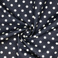 Polka Dot & Sweet Pea Dot Digital Printed 100% Cotton Fabric on Coloured Bases | 150gsm 55" (140cm) Wide | OEKO-TEXÂ® Standard 100 Certified â€“ Sold by the Metre