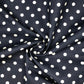 Polka Dot & Sweet Pea Dot Digital Printed 100% Cotton Fabric on Coloured Bases | 150gsm 55" (140cm) Wide | OEKO-TEX® Standard 100 Certified – Sold by the Metre