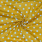 Polka Dot & Sweet Pea Dot Digital Printed 100% Cotton Fabric on Coloured Bases | 150gsm 55" (140cm) Wide | OEKO-TEXÂ® Standard 100 Certified â€“ Sold by the Metre